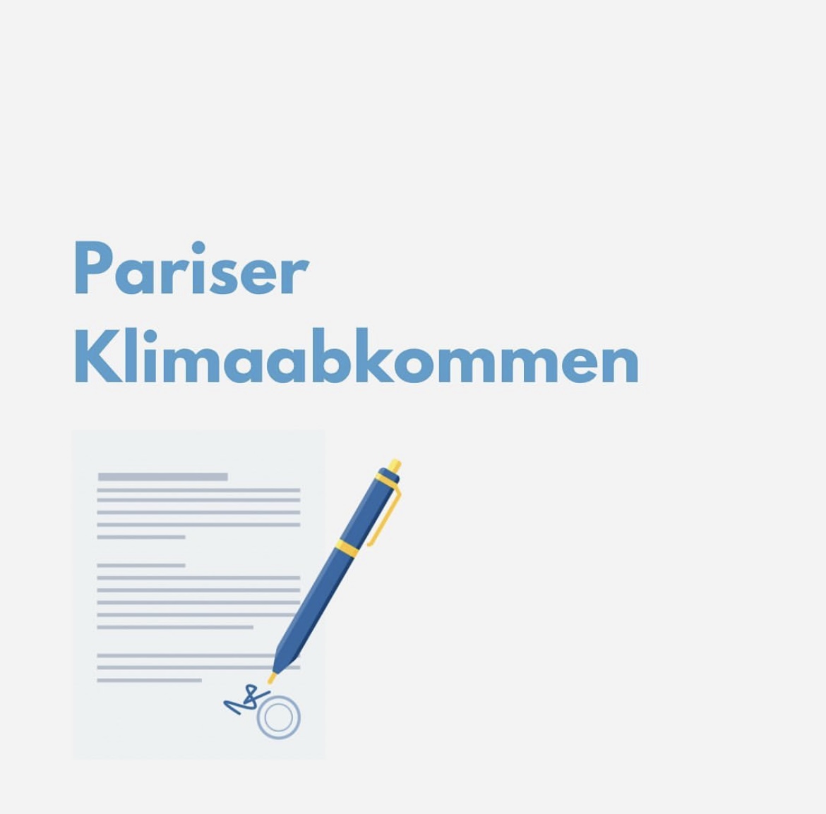 You are currently viewing Pariser Klimaabkommen